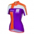 Sportful Gruppetto fietsshirt donkerpaars/roze dames  SP1345-313